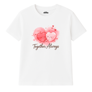 White Round Neck